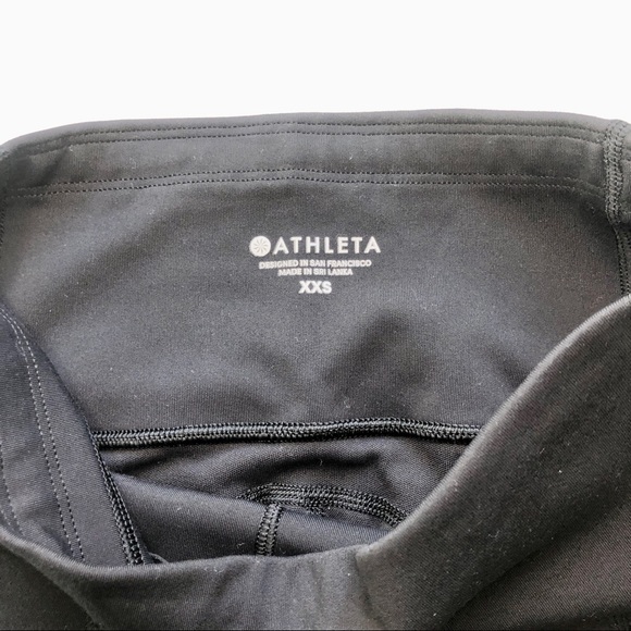 Athleta Black Leggings with Pockets Size XXS - Picture 8 of 11